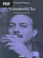 Cemal Süreya - ''Günübirlik''ler - Toplu Yazılar 2 PDF | PDF