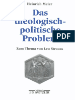 Meier, Das Theologisch-Politische Problem