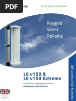 Rugged Silent Reliable: LE-v150 & LE-v150 Extreme