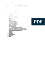 Esquema de Realizacion de Un Proeycto de Investigación