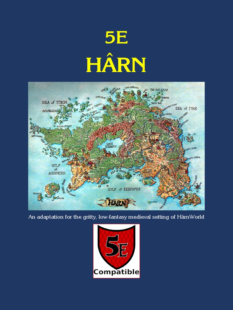 An Adaptation For The Gritty, Low-Fantasy Medieval Setting of Hârnworld ...