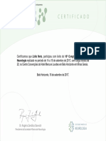 Certificado 16cmneuro ParticipaÃ Ã o 20-05-50 PDF