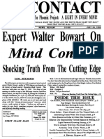 Expert Walter Bowart On: Mii'ktd Control