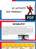 Superhero Activity Eco Friendly