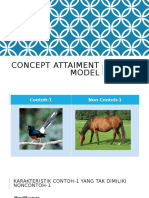 Materi Pembelajaran Concept Attainment Model (Cam)
