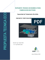 Propuesta Tecnica Ptar L&S - Belfi - Cosapi V4