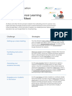 Enabling Distance Learning Using Hangouts Meet PDF