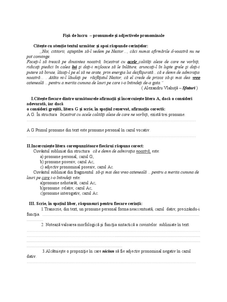 Exercitii | PDF