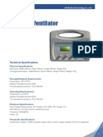 1-AR-100C Portable Ventilator