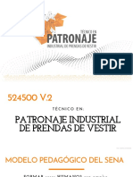 Técnico en Patronaje Industrial de Prendas de Vestir