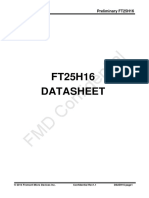 FT25H16 Datasheet: FMD Confidential
