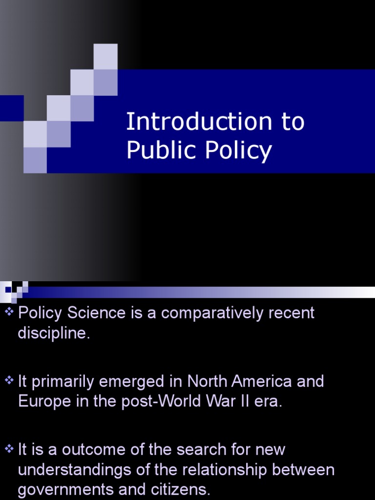 Understanding Public Policy Fundamentals | PDF | Criminal Justice ...