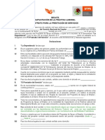 Contrato Prestacion Servicios STPS