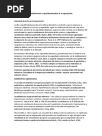 Ambidiestrismo y capacidad absortiva de la organización