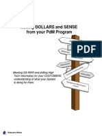 Making Dollars and Sense From Your PDM Program