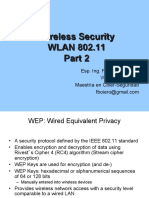 Wireless Security WLAN 802.11: Esp. Ing. Fernando Boiero Maestría en Ciber-Seguridad