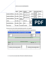 Manual Del Funcionamiento Del Area de Mantenimiento