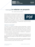 Redactar Proyectos