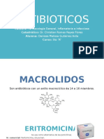 ANTIBIOTICOS Presentacion en Powerpoint