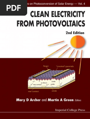 Series On Photoconversion of Solar Energy) Mary D Archer, Martin A