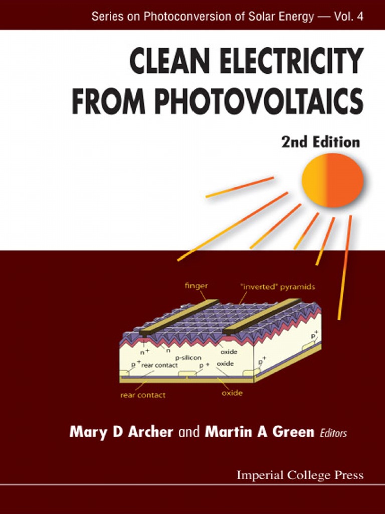 Series On Photoconversion of Solar Energy) Mary D Archer