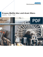 Krauss-Maffei Disc and Drum Filters: Ssfe, TDF, TSF