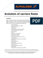 Lphaliner: Evolution of Carriers Fleets