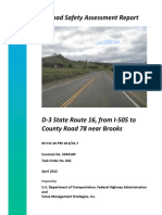 Road Safety Assessment Report: 03-Yol-16-PM 18.6/31.7 Contract No. 53A0160 Task Order No. 842