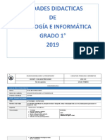 Unidades Didacticas, 1. P. Tecnología, 4 Periodos