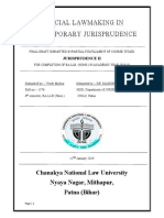 Judicial Lawmaking in Contemporary Jurisprudence: Chanakya National Law University Nyaya Nagar, Mithapur, Patna (Bihar)