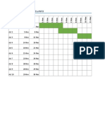 Create Gantt Charts in Excel