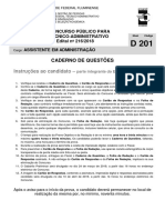 UFF Edital 216 2018 AssistenteemAdministracao PDF