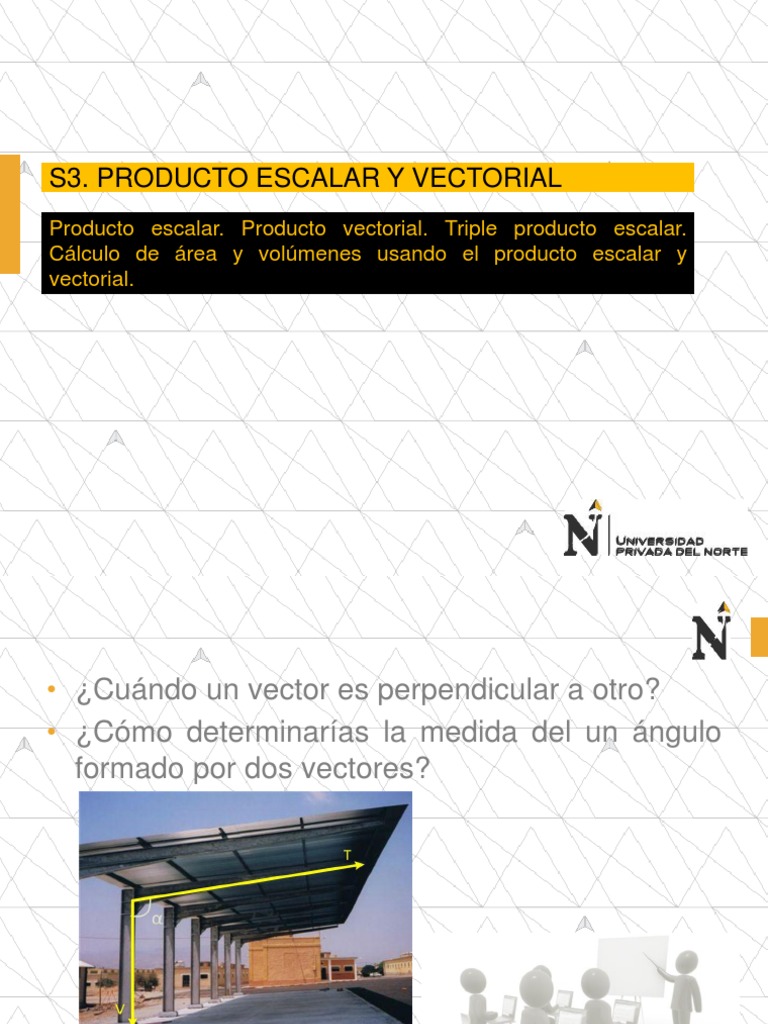 FA S03 PPT PRODUCTO ESCALAR y VECTORIAL-2020-I | PDF | Vector ...
