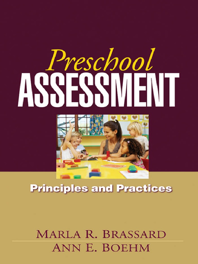 Preschool Assessment PDF | PDF | No Child Left Behind Act | Educational ...