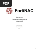 Fortinac: Fortigate Endpoint Management Integration