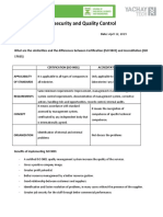 Biosecurity and Quality Control HW 2