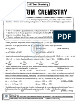 Monday MCQ Quantum Chemistry