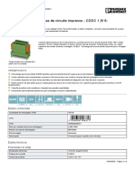 Conector Direto de Placas de Circuito Impresso - CDDC 1,5/ 6-PV-3,5 - 1016517