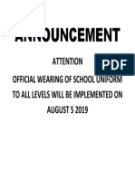 File 09 Announcement School Uniform