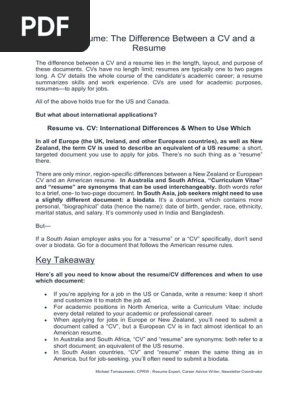 CV vs Resume.pdf