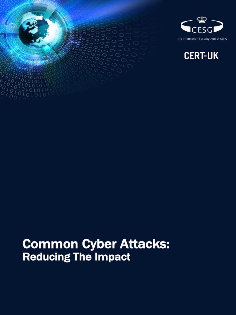 Common Cyber Attacks-Reducing The Impact PDF | PDF | Computer Security ...