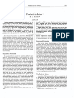 Productividad de Pozos. Tarea 1. Índice de Productividad PDF