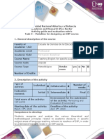 Activity Guide and Evaluation Rubric - Task 3 - Variables For Designing An ESP Course PDF