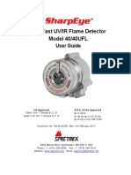 Ultra Fast Uv Ir Flame Detector Model 40 40ufl User Guide en Us 1459804