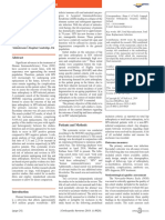 Resultados de Artroplastía en Pacientes Con Vih, Metanalisis 2019