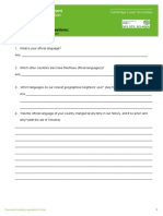 Worksheet 1-Language and Communication Grade-7