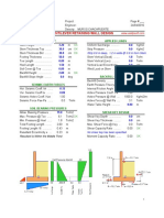 Diseño Muro H 3M PDF