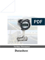Turbine Flowmeter Datasheet