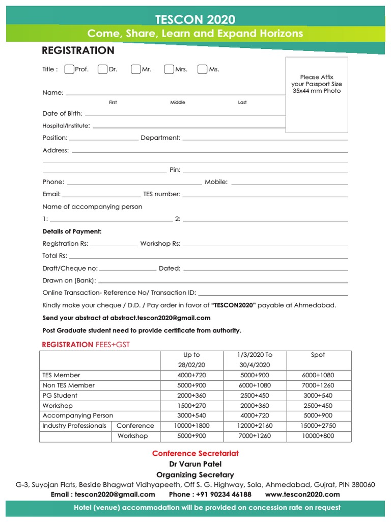 Registration Form | PDF | Financial Technology | Finance & Money Management