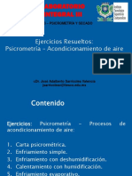 3.1. - EXPO - Ejercicios Resueltos Psicrometria - Acondicionamiento de aire - Dr. José A. Sarricolea Valencia